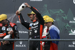 LMP2 winners #26 G-Drive Racing Oreca 07: Roman Rusinov, Jean-Eric Vergne, Andrea Pizzitola