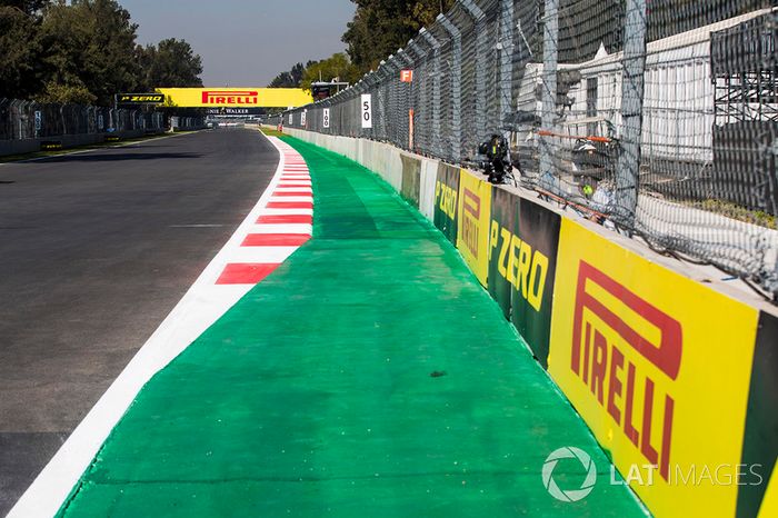 Detalle del circuito del Autódromo Hermanos Rodríguez