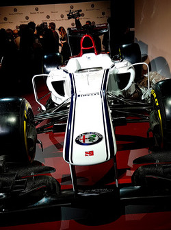 Présentation d'un concept de livrée Alfa Romeo Sauber