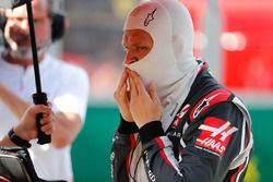 Kevin Magnussen, Haas F1 Team, on the grid