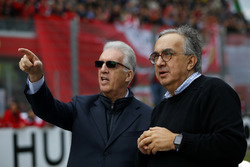 Piero Lardi Ferrari, Ferrari Başkan yardımcısı ve Sergio Marchionne, CEO FIAT