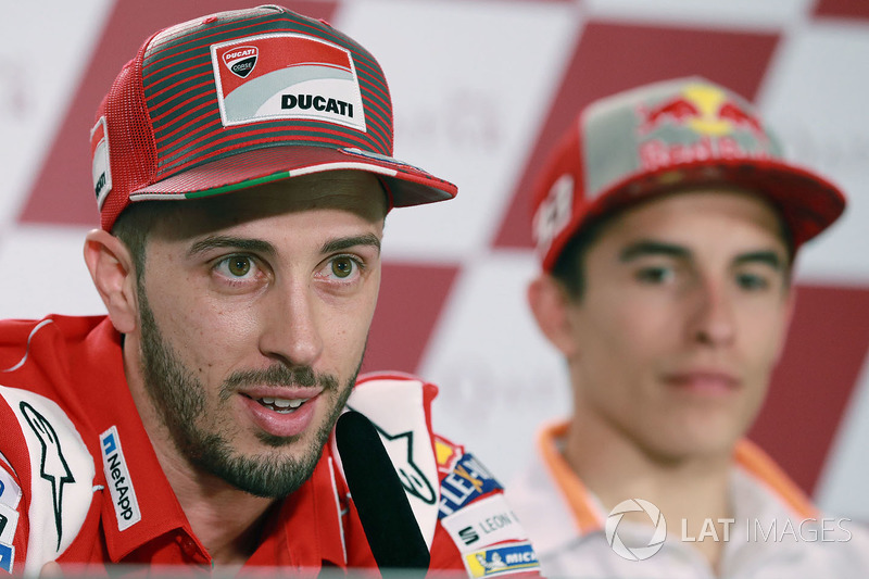 Andrea Dovizioso, Ducati Team, Marc Márquez, Repsol Honda Team