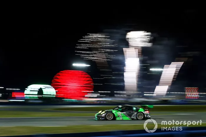 #540 Black Swan Racing Porsche 911 GT3 R, GTD: Timothy Pappas, Matteo Cairoli, Dirk Werner, Marco Seefried
