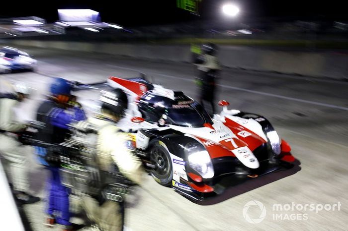 #7 Toyota Gazoo Racing Toyota TS050: Mike Conway, Kamui Kobayashi, Jose Maria Lopez
