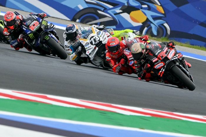 Marco Bezzecchi, Aprilia Racing, Alex Marquez, Gresini Racing, Marc Marquez, Ducati Team