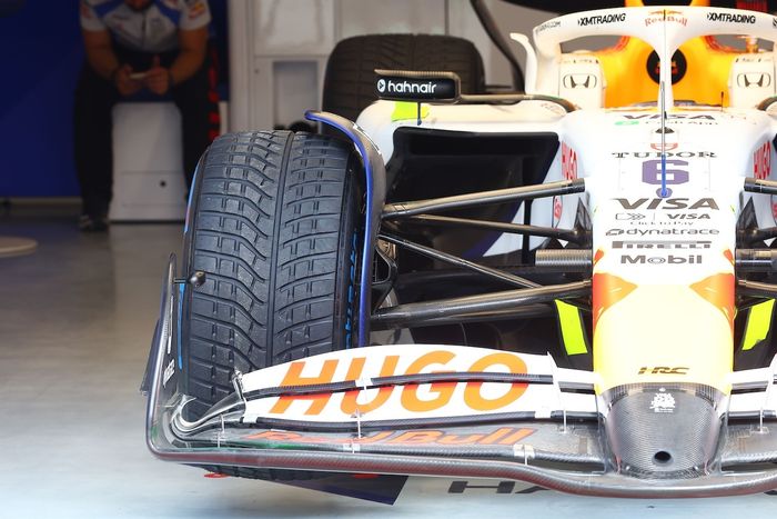 Detalle técnico Racing Bulls