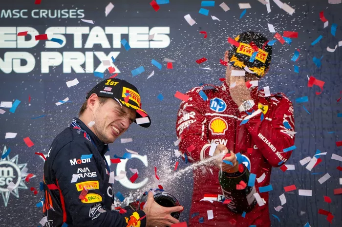 Charles Leclerc, Ferrari, Max Verstappen, Red Bull Racing