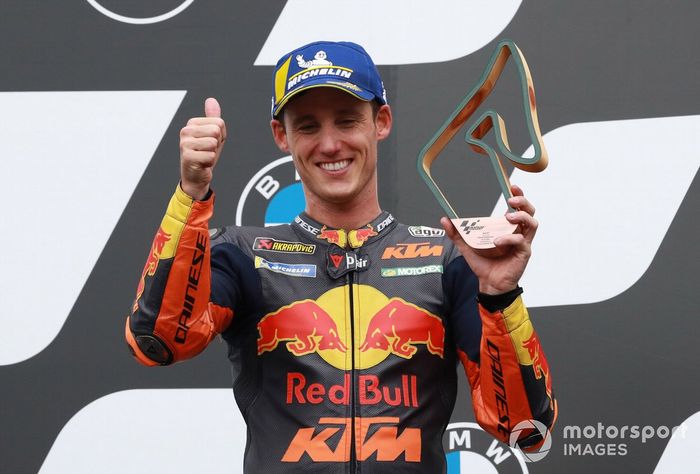 Podio: tercer lugar Pol Espargaró, Red Bull KTM Factory Racing