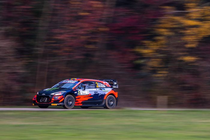 Oliver Solberg, Elliott Edmondson, Hyundai 2C Competition Hyundai i20 Coupe WRC