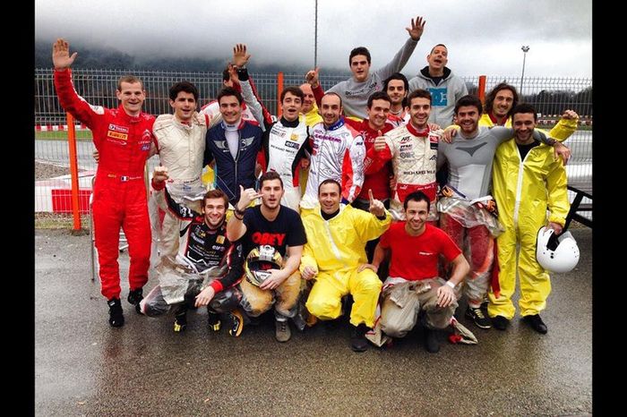 Jules Bianchi and Charles Leclerc