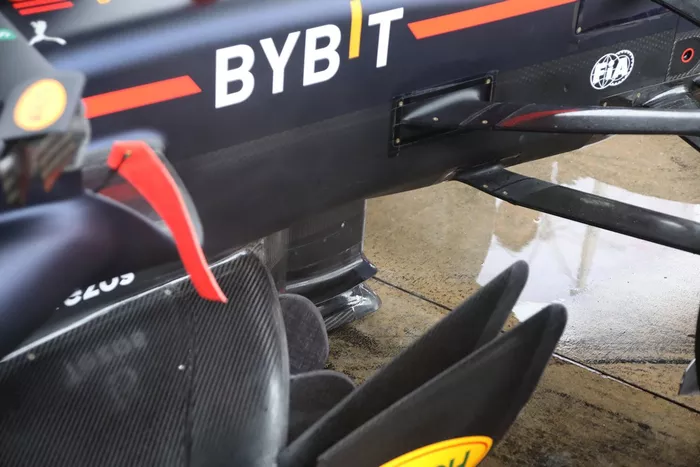 Detalle del Red Bull RB18
