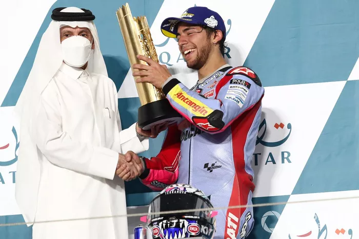 Podio: Ganador de la carrera Enea Bastianini, Gresini Racing