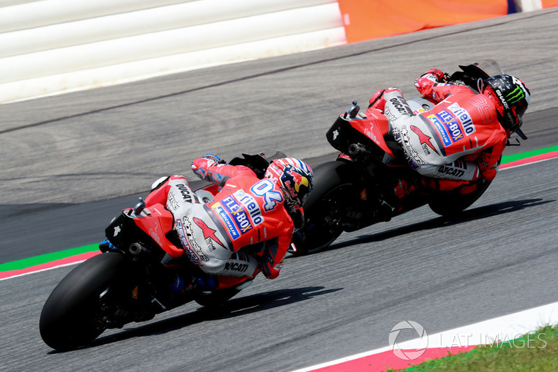 Хорхе Лоренсо, Андреа Довіціозо, Ducati Team