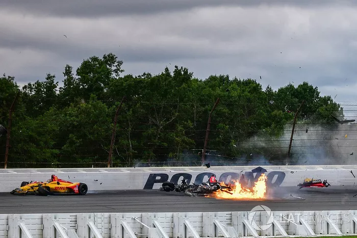 Acidente de Robert Wickens em Pocono