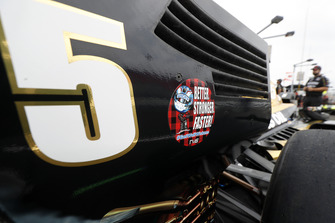 James Hinchcliffe, Schmidt Peterson Motorsports Honda, Robert Wickens sticker