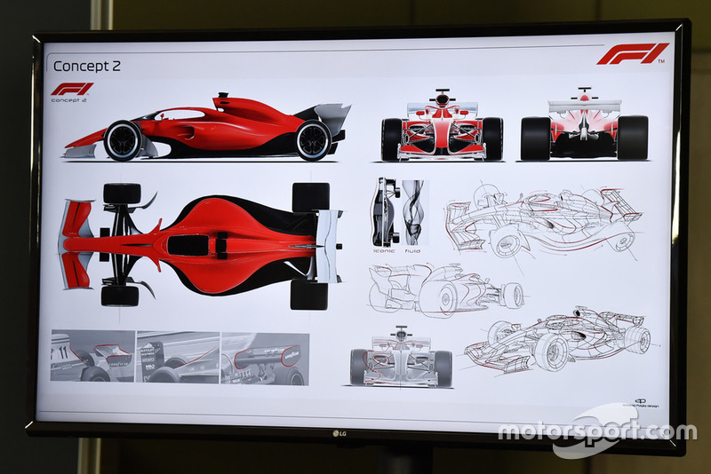 Boceto del F1 2021