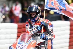 Le vainqueur Andrea Dovizioso, Ducati Team