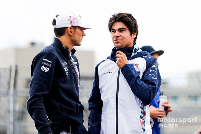 Esteban Ocon, Racing Point Force India, Lance Stroll, Williams Racing