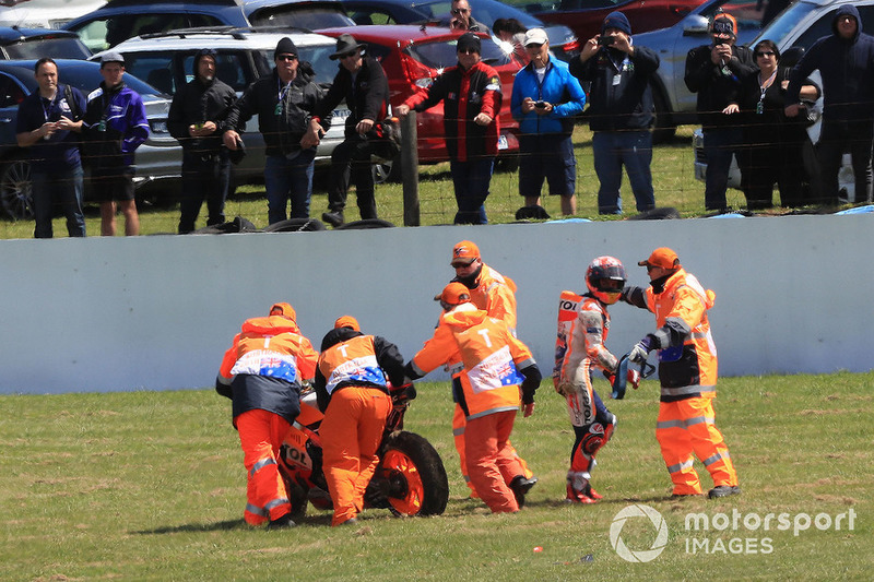 Аварія Марка Маркеса, Repsol Honda Team