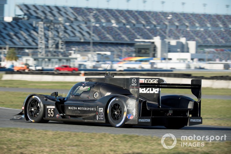 Mazda beim Test in Daytona