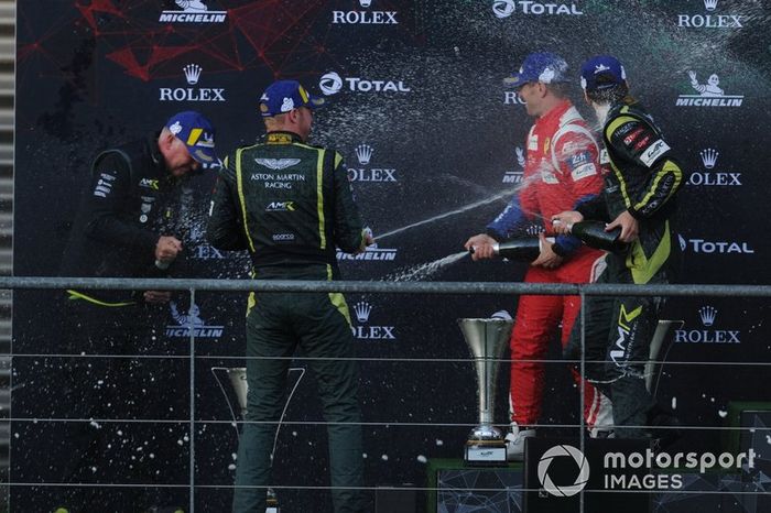 #97 Aston Martin Racing Aston Martin Vantage AMR: Alex Lynn, Maxime Martin 