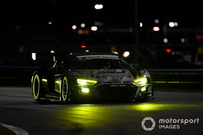 #88 WRT Speedstar Audi Sport Audi R8 LMS GT3, GTD: Mirko Bortolotti, Rolf Ineichen, Daniel Morad