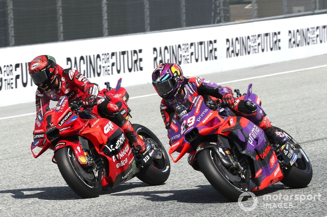 Francesco Bagnaia, Ducati Team, Jorge Martin, Pramac Racing