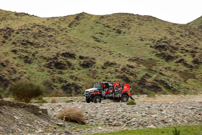 #502 Boss Machinery Team De Rooy Iveco: Janus van Kasteren, Darek Rodewald, Marcel Snijders