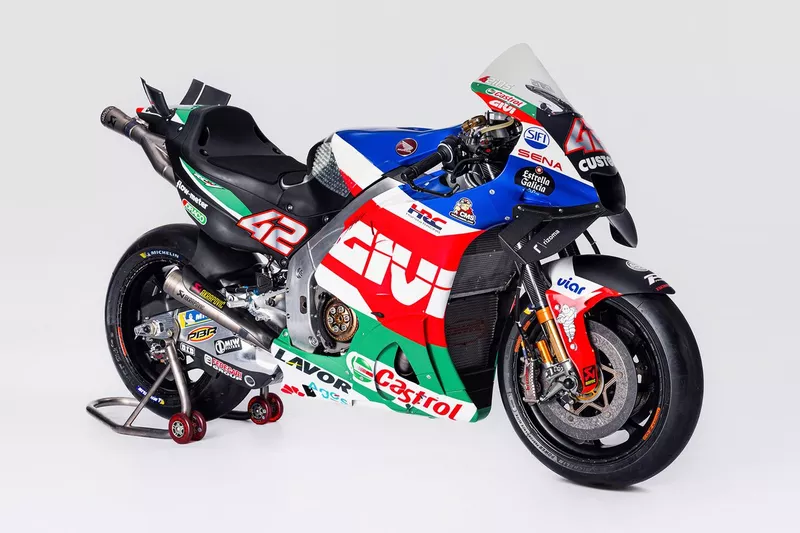 La RC213V 2023 de l'équipe LCR (Álex Rins)
