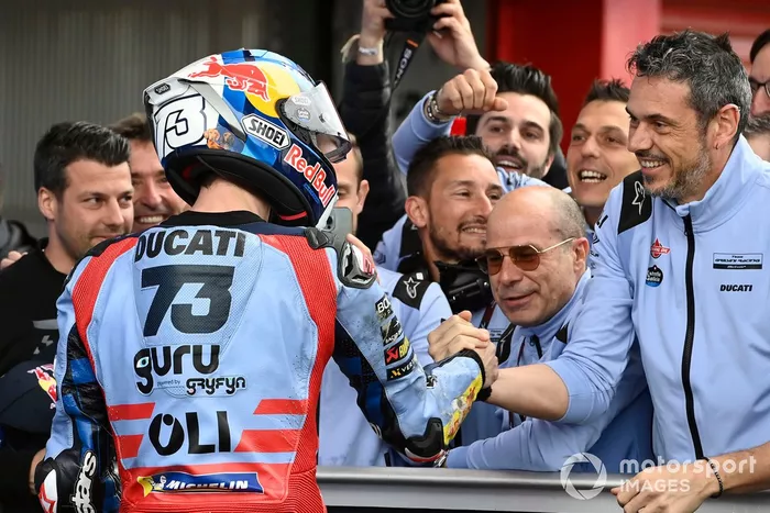 Piloto de la pole position, Alex Marquez, Gresini Racing