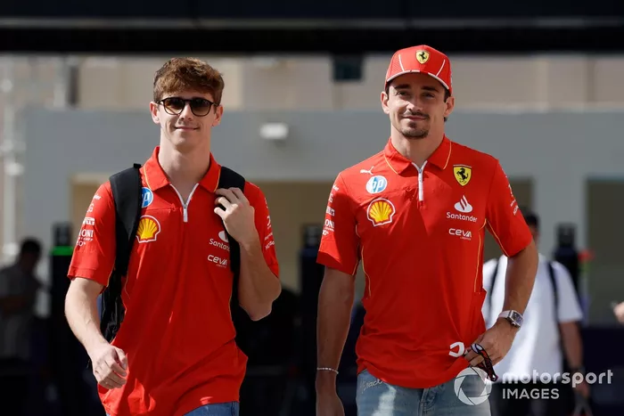 Arthur Leclerc, Scuderia Ferrari, Charles Leclerc, Scuderia Ferrari