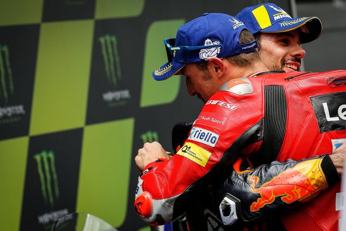 Miguel Oliveira, Red Bull KTM Factory Racing, Jack Miller, Ducati Team