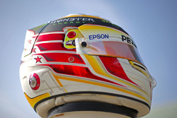 Helmet of Lewis Hamilton, Mercedes AMG F1