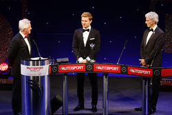 Formel-1-Weltmeister Nico Rosberg, Mercedes AMG F1, mit Damon Hill