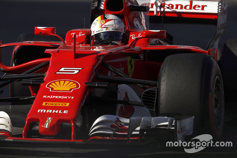 2e : Sebastian Vettel (Ferrari)