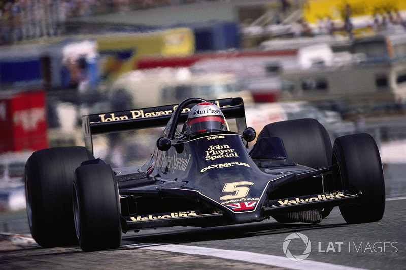 Mario Andretti az új Lotus 79-ben