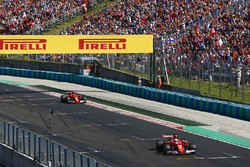 Sebastian Vettel, Ferrari SF70H, Kimi Raikkonen, Ferrari SF70H