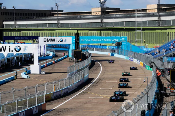 Acción en la pista