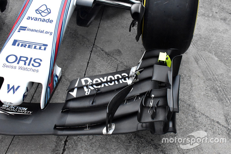 Williams FW40: Frontflügel