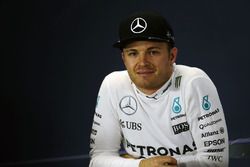 Nico Rosberg, Mercedes AMG F1 in the FIA Press Conference