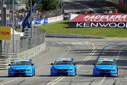 Nicky Catsburg, Polestar Cyan Racing, Volvo S60 Polestar TC1, Nestor Girolami, Polestar Cyan Racing,