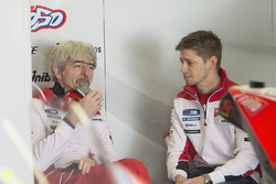 Кейси Стоунер, Ducati Team и Джиджи Даллинья, главный менеджер Ducati Corse