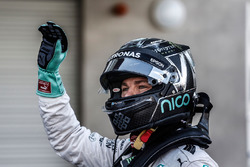 Segundo lugar Nico Rosberg, Mercedes AMG F1