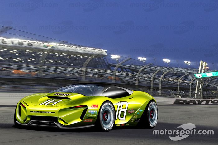 O carro da NASCAR de 2030