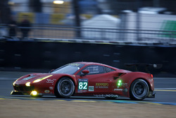 #82 Risi Competizione, Ferrari 488 GTE: Giancarlo Fisichella, Toni Vilander, Matteo Malucelli
