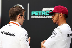 Peter Bonnington, Mercedes AMG F1 carrera ingeniero con Lewis Hamilton, Mercedes AMG F1