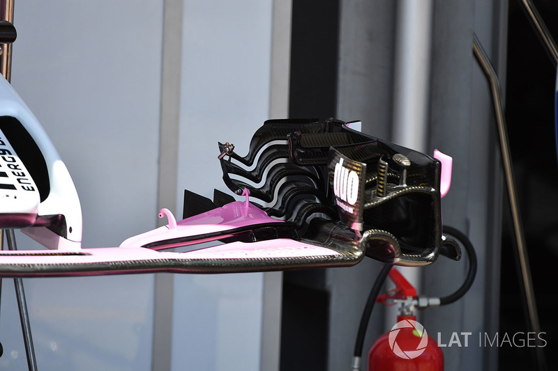Force India VJM11 ön kanat detay