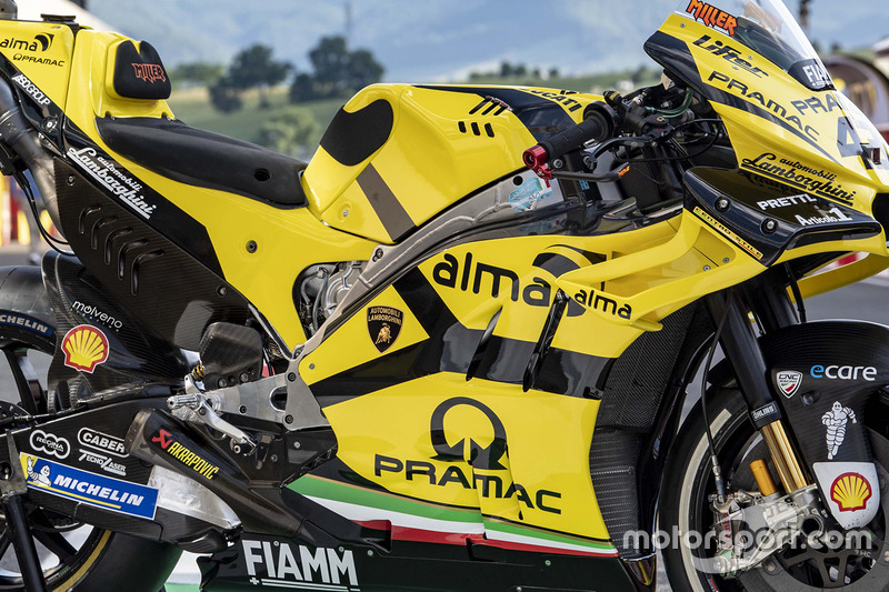 Новая ливрея Pramac Racing