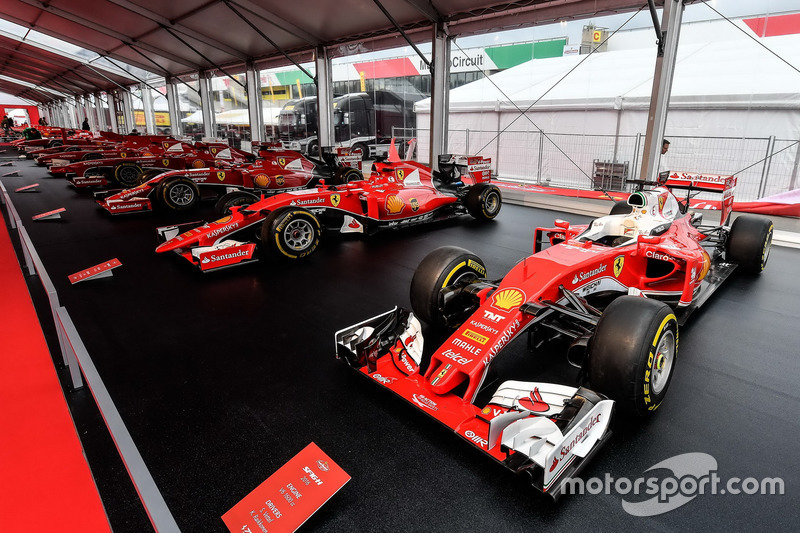 F1 Ferrari cars