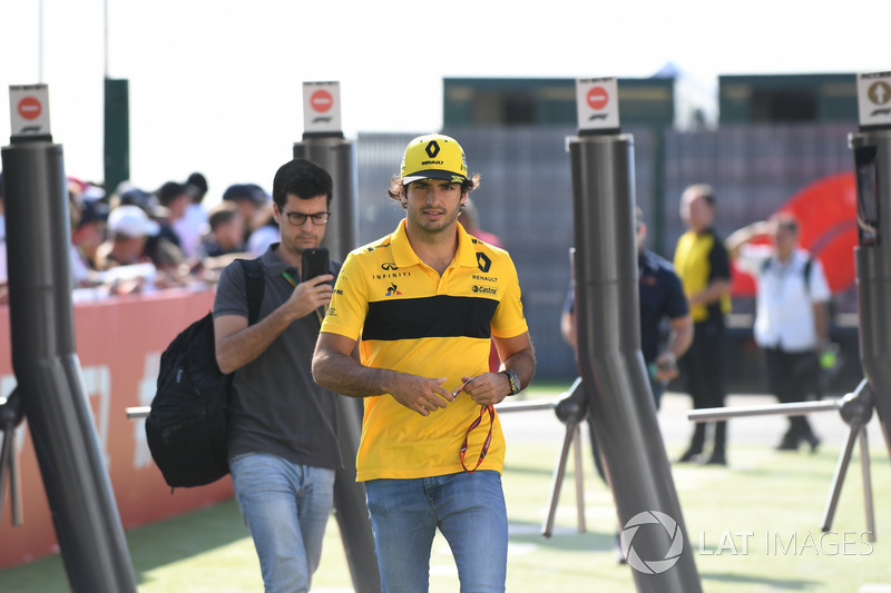 Carlos Sainz Jr., Renault Sport F1 Team